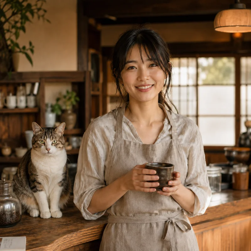 副店長 鈴森みけ（デモ用イメージ）